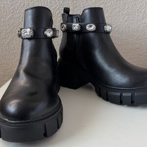 Chelsea Boots with Detachable Gem Strap (Women's)